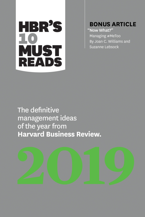 Cover image for book HBR's 10 Must Reads 2019