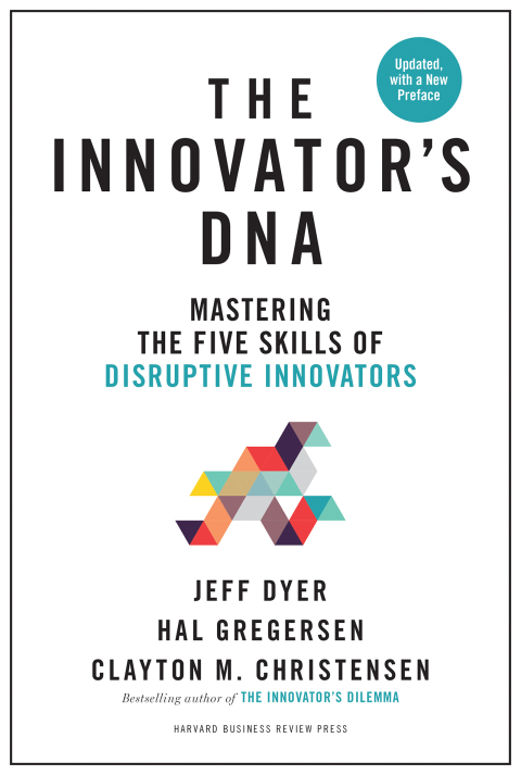 Cover image for book The Innovator's DNA, Updated, with a New Preface