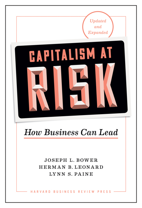 Cover image for book Capitalism at Risk, Updated and Expanded
