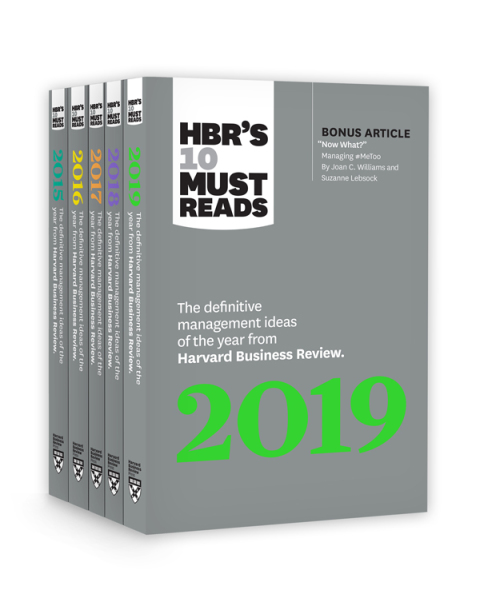 Cover image for book 5 Years of Must Reads from HBR: 2019 Edition