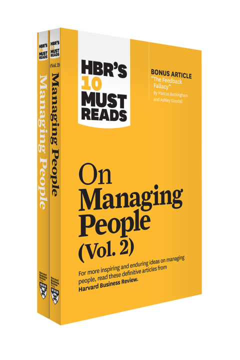 Cover image for book HBR's 10 Must Reads on Managing People 2-Volume Collection