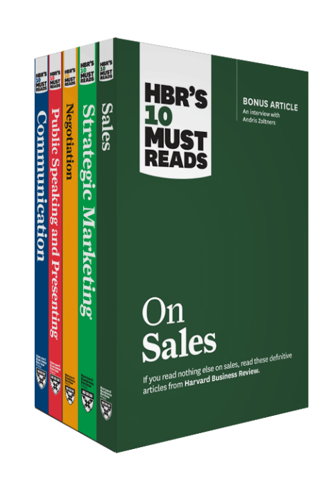 Cover image for book HBR's 10 Must Reads for Sales and Marketing Collection (5 Books)