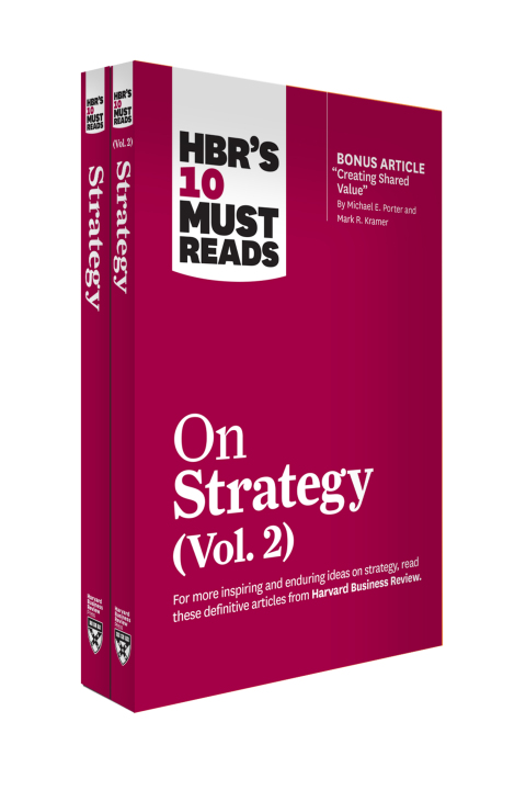 Cover image for book HBR's 10 Must Reads on Strategy 2-Volume Collection