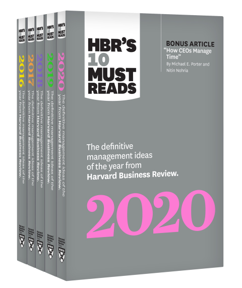 Cover image for book 5 Years of Must Reads from HBR: 2020 Edition (5 Books)