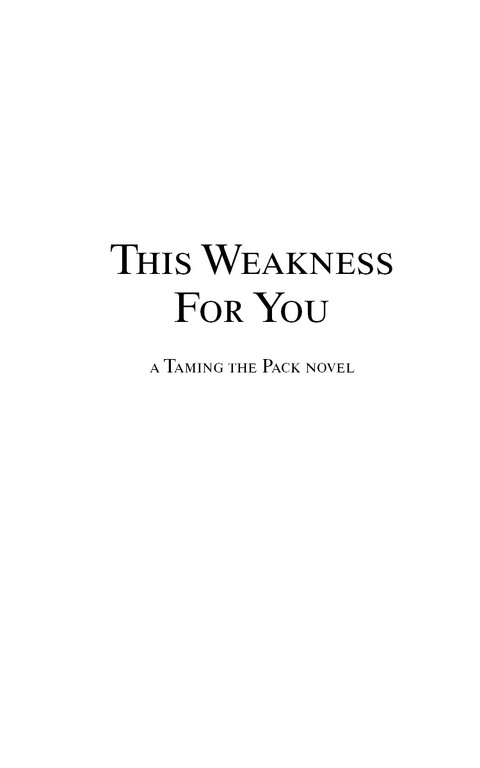 Cover image for book This Weakness For You
