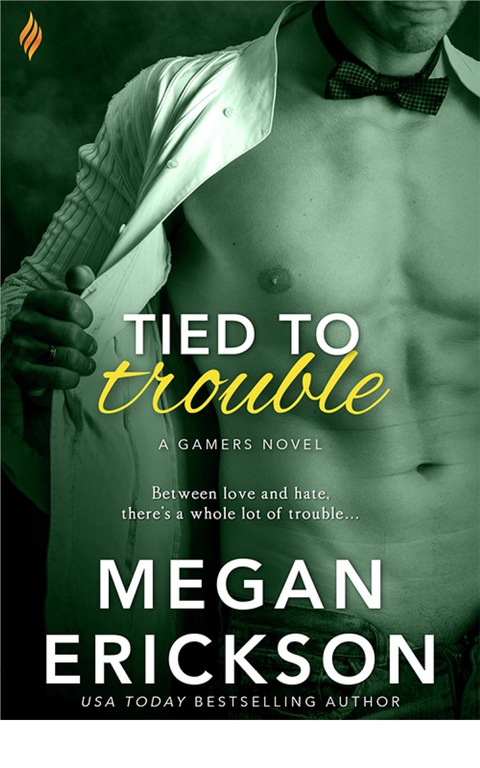 Cover image for book Tied to Trouble