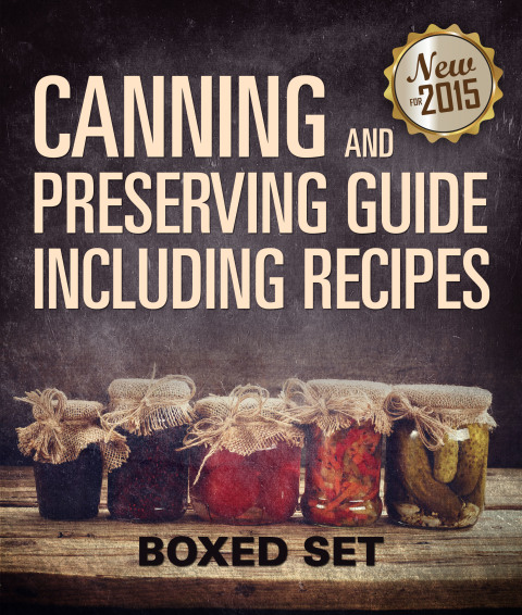 Cover image for book Canning and Preserving Guide including Recipes (Boxed Set)