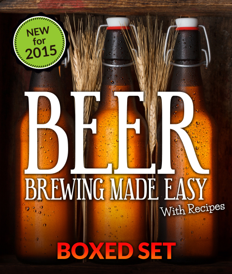 Cover image for book Beer Brewing Made Easy With Recipes (Boxed Set): 3 Books In 1 Beer Brewing Guide With Easy Homeade Beer Brewing Recipes