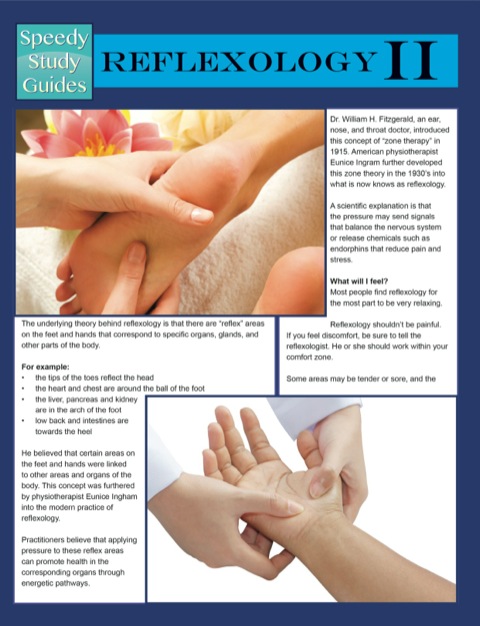 Cover image for book Reflexology II (Speedy Study Guides)