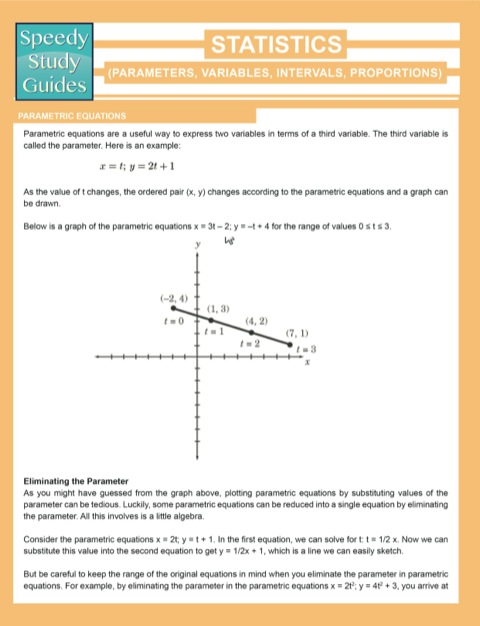 Cover image for book Statistics (Parameters, Variables, Intervals, Proportions) (Speedy Study Guides)