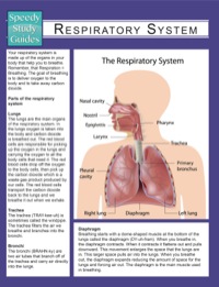 Respiratory System (Speedy Study Guides) | 9781633836228, 9781633836228 ...