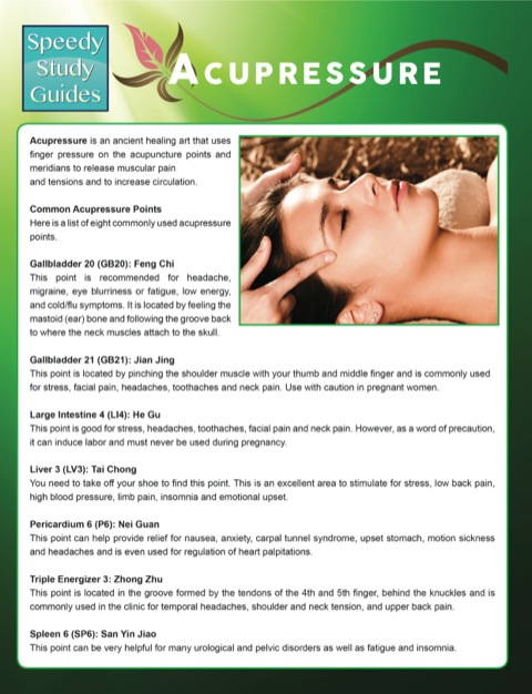 Cover image for book Acupressure (Speedy Study Guides)
