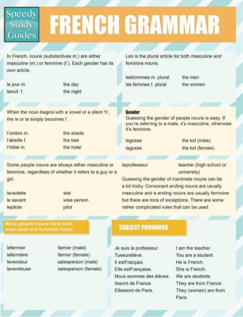 Cover image for book French Grammar (Speedy Study Guides)