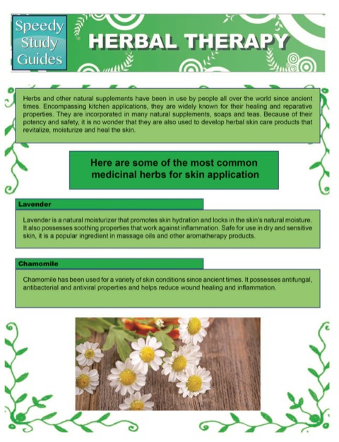 Cover image for book Herbal Therapy (Speedy Study Guides)