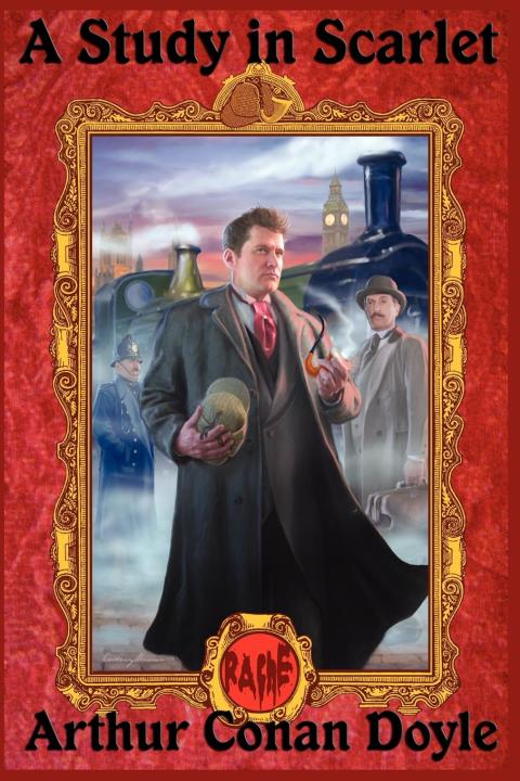 Cover image for book A Study in Scarlet