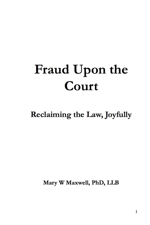 Cover image for book Fraud Upon the Court