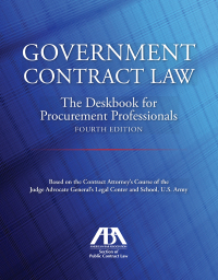 Cover image: Government Contract Law 4th edition 9781634258227
