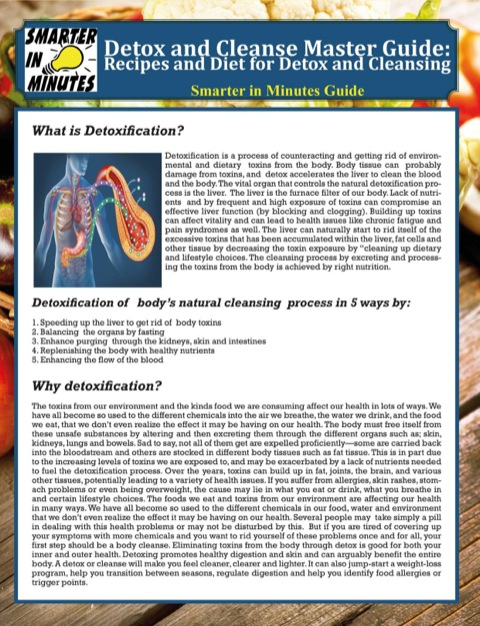 Cover image for book Detox and Cleanse Master Guide