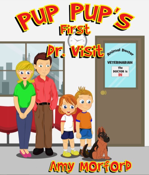 Cover image for book Pup Pup's First Dr. Visit