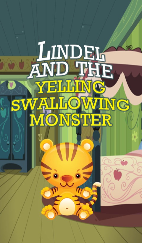 Cover image for book Lindel & the Yelling, Swallowing Monster