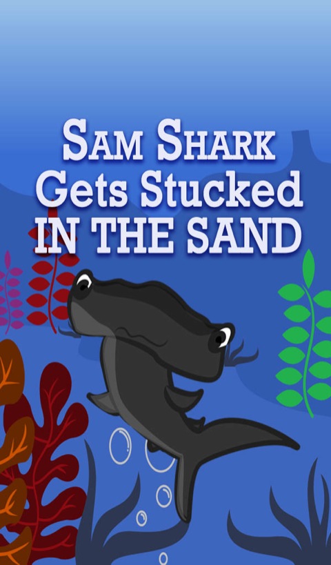 Cover image for book Sam Shark Gets Stuck on the Sand