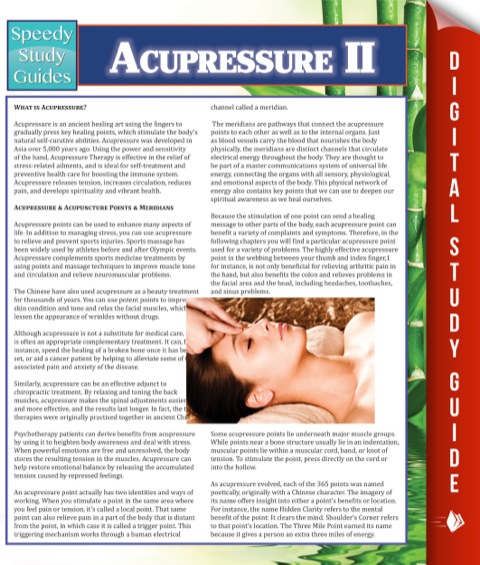 Cover image for book Acupressure II
