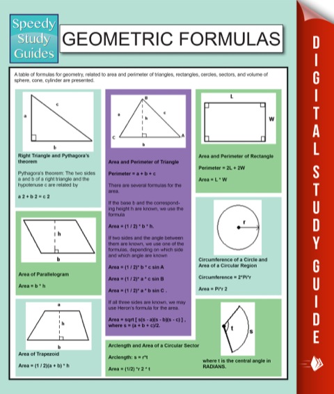 Cover image for book Geometric Formulas