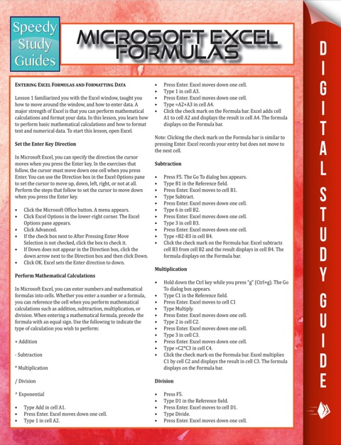 Cover image for book Microsoft Excel Formulas