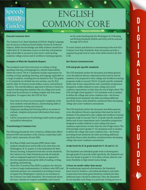 Cover image for book English Common Core