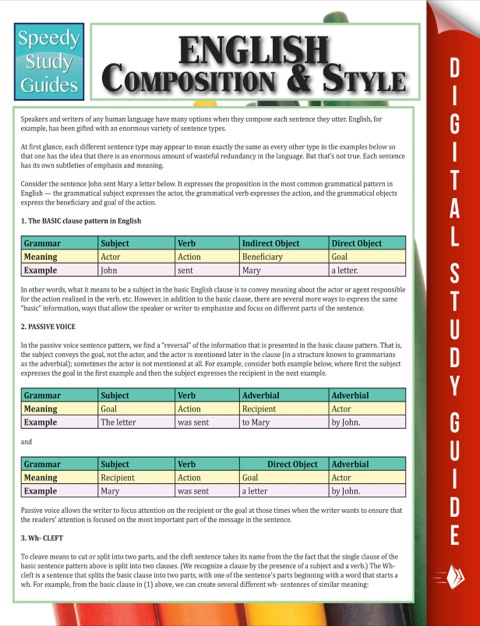 Cover image for book English Composition & Style