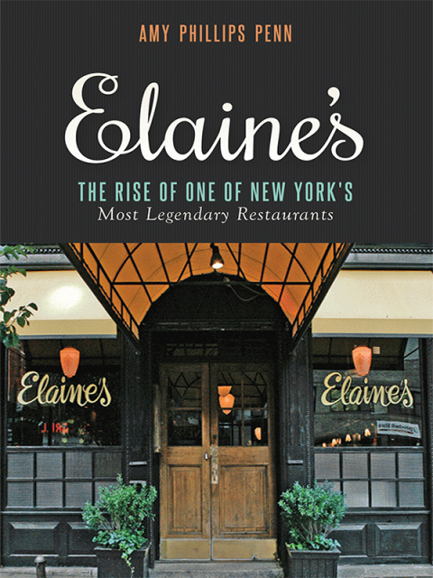 Cover image for book Elaine's