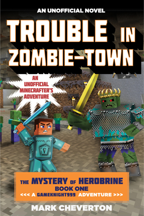 Cover image for book Trouble in Zombie-town