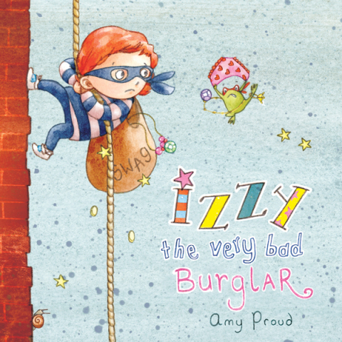 Cover image for book Izzy the Very Bad Burglar