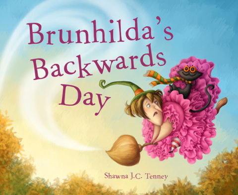 Cover image for book Brunhilda's Backwards Day