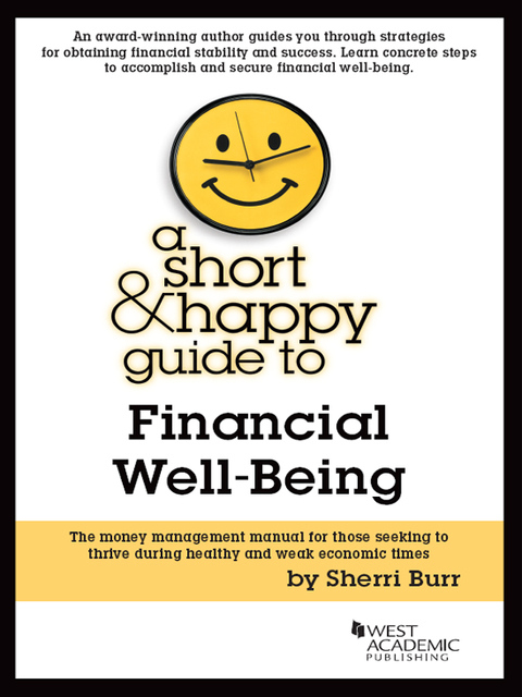 Cover image for book Burr's A Short and Happy Guide to Financial Well-Being
