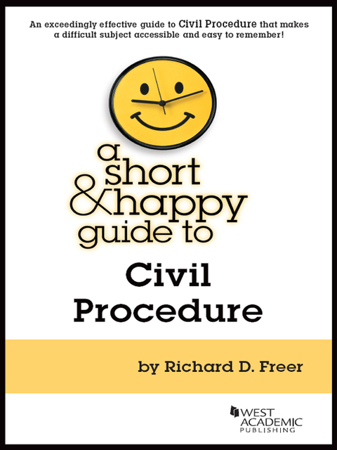 Cover image for book Freer's A Short and Happy Guide to Civil Procedure