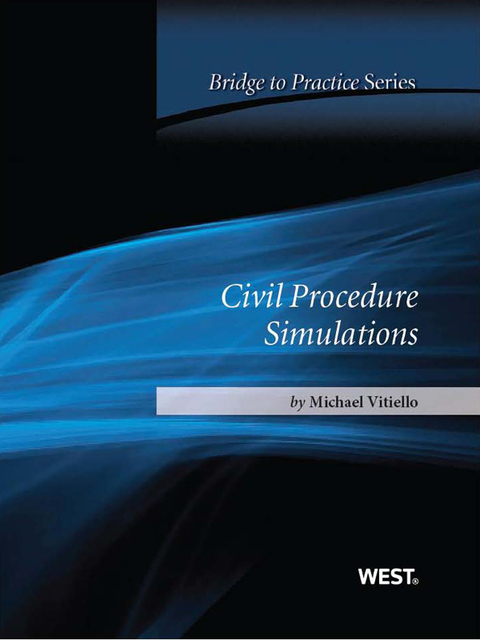 Cover image for book Vitiello's Civil Procedure Simulations:  Bridge to Practice