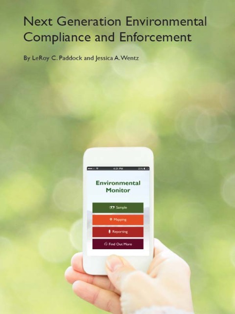 Cover image for book Paddock and Wentz's Next Generation Environmental Compliance and Enforcement