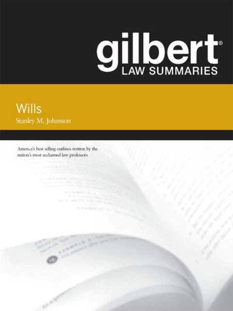 Cover image for book Gilbert Law Summaries on Wills