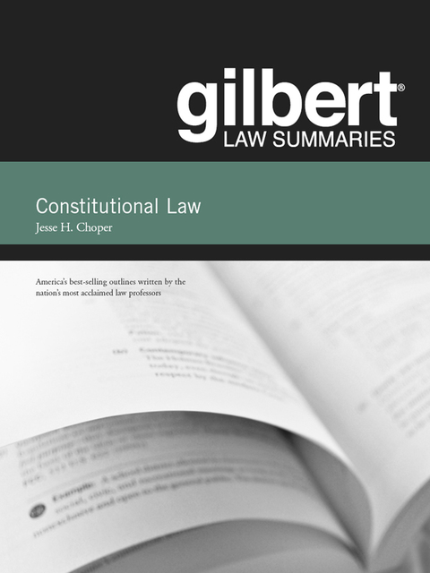 Cover image for book Gilbert Law Summaries on Constitutional Law