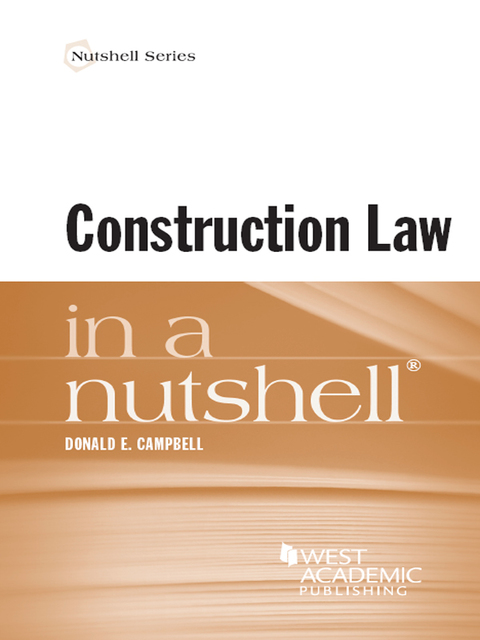 Cover image for book Campbell's Construction Law in a Nutshell