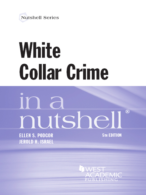 Cover image for book Podgor and Israel's White Collar Crime in a Nutshell