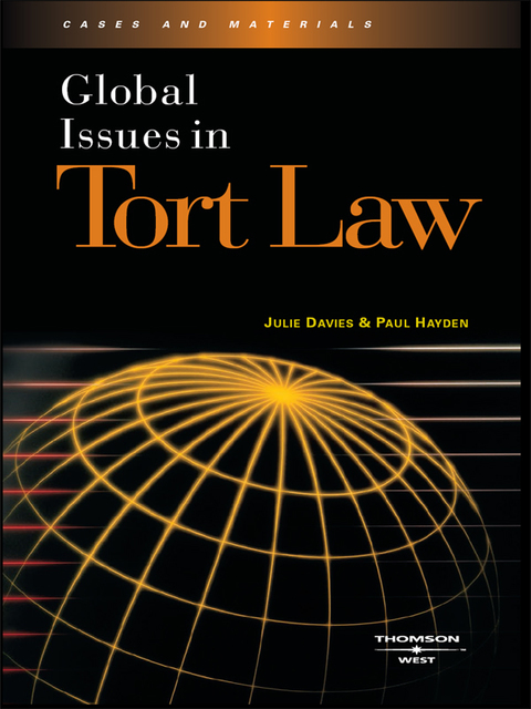 Cover image for book Davies and Hayden's Global Issues in Tort Law