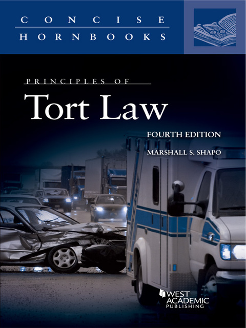 Cover image for book Shapo's Principles of Tort Law