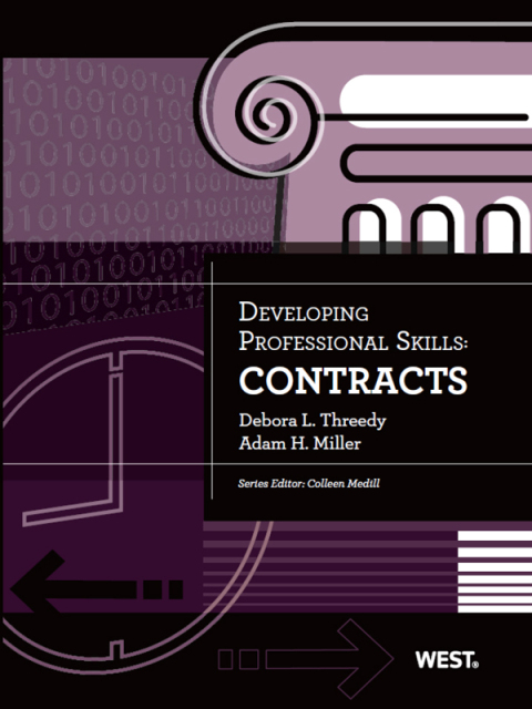 Cover image for book Threedy's Developing Professional Skills: Contracts