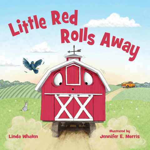 Cover image for book Little Red Rolls Away