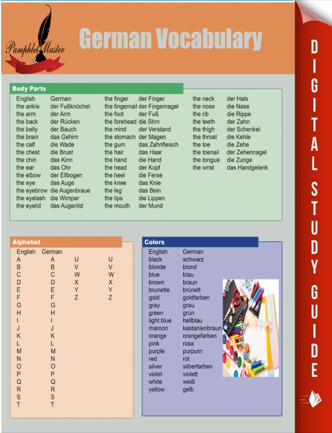 Cover image for book German Vocabulary