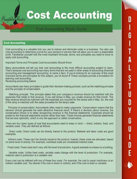 Cover image for book Cost Accounting