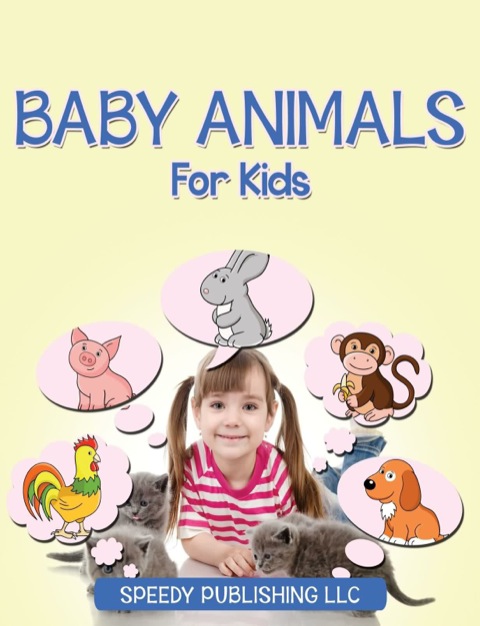 Cover image for book Baby Animals For Kids