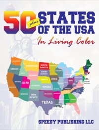 صورة الغلاف: Fifty  States Of The USA In Living Color 9781635011029